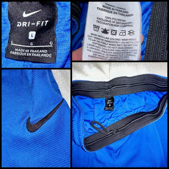 Nike DriFit πβ½οΈπ₯πππ»ββοΈβΉπ»ββοΈLRG Mens Shorts White Drawstring Two Pockets - Picture 9 of 16